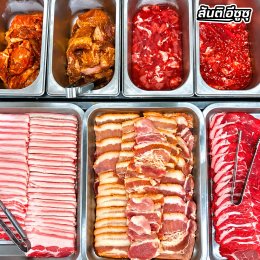 หิวเมื่อไหร่ ก็แวะมาอิ่มฟินที่ พระจันทร์ย่างเนยหมูกระทะบุฟเฟ่ต์