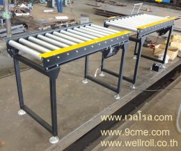 ลูกกลิ้งลำเลียง แบบขับด้วยโซ่(Drive roller conveyor)