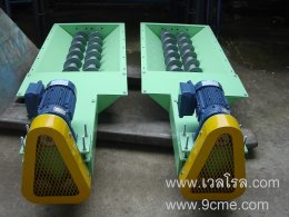 Twin screw conveyor