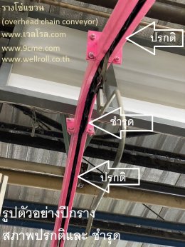 รางโซ่แขวน(overhead chain conveyor)