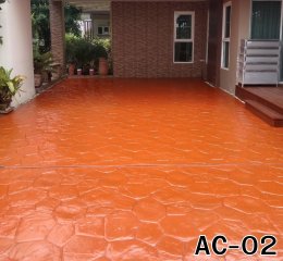 ตัวอย่างน้ำยาอะคริลิคเคลือบเงา(ชนิดสี)