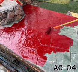 ตัวอย่างน้ำยาอะคริลิคเคลือบเงา(ชนิดสี)