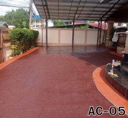 ตัวอย่างน้ำยาอะคริลิคเคลือบเงา(ชนิดสี)