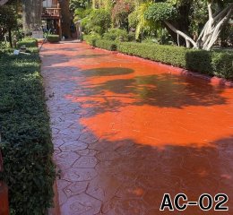 ตัวอย่างน้ำยาอะคริลิคเคลือบเงา(ชนิดสี)