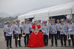 タイ代表の「Sai KPN」がチームを率いてグローバルイベント「2022 Gyeryong World Military Culture Expo」で「Li-Kay」を披露