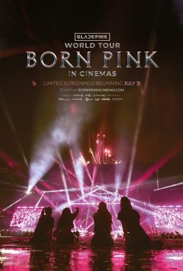 BLACKPINK announces concert tour film 'Born Pink' to be released in July.