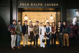 새로운 플래그십 스토어 POLO RALPH LAUREN 오픈에 유명 인사들이 모였습니다! 센트럴월드 쇼핑센터 비콘존 1층