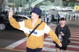 Handsome at the airport! "Mark Tuan" flies across the sky to attend the 5th anniversary celebration of ICONSIAM.