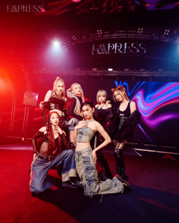 The stage is on fire!! EMPRESS releases the first single Blah Blah Blah and invites dancers to do the "Blah Blah Blah" dance together across the country on February 20.