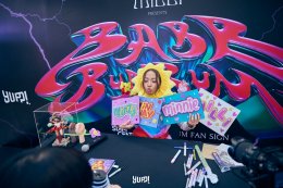 "MILLI (Milli)" warm BABB BUM BUM First fan sign event Bubble Surprise Makes Tears!