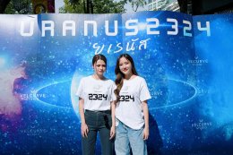The public's favorite couple "Freen-Becky" leads the team in paying homage to the movie "URANUS2324", preparing to be excited about Thailand's first giant space sci-fi movie by "Welcurve Studio".
