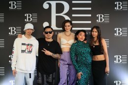 "Da Endorphine" is super hot!! 6 months pregnant with husband "Dennis Thaikoon" press conference to open a new record label Bars Entertainment