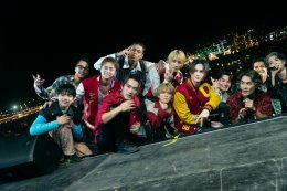 Thailand is hot...but even hotter will be BALLISTIK BOYZ and TRINTY with PSYCHIC FEVER and DVI (D-Y) behind the scenes of their first big stage performance!