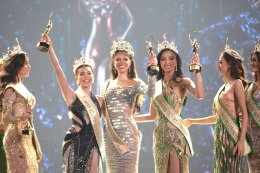 "Isabella" slashed "Ingfah" to win the gold crown "Miss Grand International 2022"