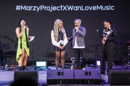Press conference to open the music labels WANLOVE MUSIC and MARZY PROJECT of creator businessmen who guarantee to do it right!!