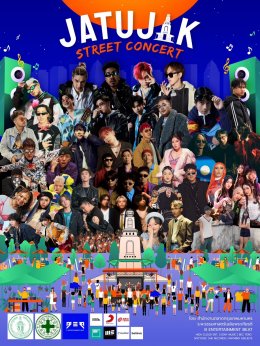 B Entertainment BEAT นำทีมศิลปินหลากค่ายกว่า 20 ชีวิต!! สร้างสีสันความสนุกกับกิจกรรม “JATUJAK STREET CONCERT” 