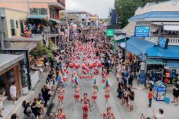 Finale concludes PRIDE NATION SAMUI celebrating the marriage equality bill. Raise the Rainbow Parade - Festival of famous artists Engfa Milli Badmix on the Floor in full force on Koh Samui.