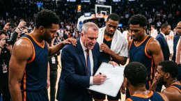 Knicks แชมป์ NBA 2026 ตามหลังทุกนัดแต่ไม่เคยยอมแพ้