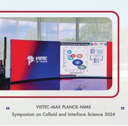 Talks from CEST at Max Planck-NIMS-VISTEC Symposium of Colloid and Interface Science 2024" Date: 17-18 October 2024