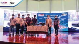 ศูนย์ความเป็นเลิศด้านเทคโนโลยีกักเก็บพลังงาน (CEST) สำนักวิชาวิทยาการพลังงาน (ESE) สถาบันวิทยสิริเมธี (VISTEC) ได้ส่งมอบผลงานนวัตกรรม Li-ion Batteries ไฟฉายเพื่อการใช้งานในชุมชน ในวันจันทร์ที่ 19 กันยายน 2565 ณ หอประชุมอาคารเรียนรวม สถาบันวิทยสิริเมธี จัง