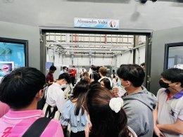 บรรยากาศงาน open house พี่ๆ นิสิตปริญญาเอก นักวิจัย และนักปฏิบัติการในปัจจุบัน ให้การต้อนรับ น้องๆ นิสิต นักศึกษา พร้อมท่านผู้ปกครองที่ให้เกียรติมาเยี่ยมชม Vistec และ CEST