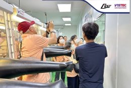 ในวันพฤหัสบดีที่ 23 พฤษภาคม 2567 ศูนย์ความเป็นเลิศด้านเทคโนโลยีกักเก็บพลังงาน (CEST) ให้การต้อนรับคณะมหาวิทยาลัยมหิดล คณะเทคโนโลยีสารสนเทศและการสื่อสาร เนื่องในโอกาสเยี่ยมชมสถาบันวิทยสิริเมธี (VISTEC) และ CEST