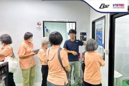 ในวันพฤหัสบดีที่ 23 พฤษภาคม 2567 ศูนย์ความเป็นเลิศด้านเทคโนโลยีกักเก็บพลังงาน (CEST) ให้การต้อนรับคณะมหาวิทยาลัยมหิดล คณะเทคโนโลยีสารสนเทศและการสื่อสาร เนื่องในโอกาสเยี่ยมชมสถาบันวิทยสิริเมธี (VISTEC) และ CEST