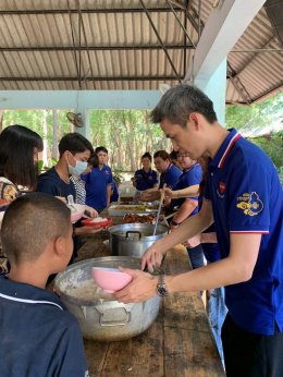 #ศุกร์สุขใจ 3 จิตอาสา ทำดี เพื่อดี โรงเรียนหมู่บ้านเด็ก จังหวัดกาญจนบุรี