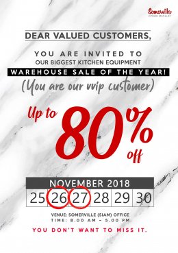 Warehouse Sales at Head Office
