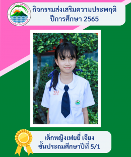 กิจกรรมส่งเสริมความประพฤติ ปี2565 โรงเรียนวุฒิวิทยา 2 