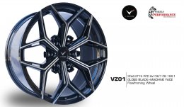 V-RACING VZ01 Gloss Black Machine Face