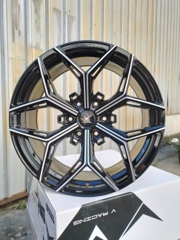 V-RACING VZ01 Gloss Black Machine Face