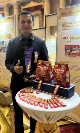 "Delong Sangyod Rice Coffee proudly received the FDA Quality Award 2025, marking the first national award for Phatthalung."
