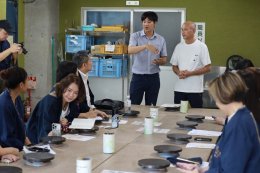Nan journeyed to Japan for a study and knowledge exchange