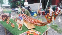 DASTA 6 organizes activities to publicize and publicize the Hua Wiang Tai creative district. Nan local art and handicraft alley "Kad Kong Noi"