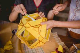 "Ban Khom Kham" A Dance First, Then a Lantern.