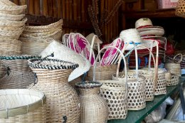 Bamboo Breath in Ban Tam Village At Bo Suak, Nan