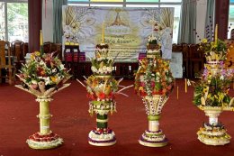 ประกวด ต้นกุ่ม ศรัทธาจากหยวกกล้วยสู่เครื่องสักการะล้ำค่า