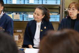 Nan journeyed to Japan for a study and knowledge exchange