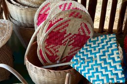 Bamboo Breath in Ban Tam Village At Bo Suak, Nan