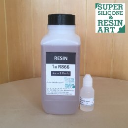 เรซิ่นหล่อใส R866 1kg จากร้าน Super Silicone & Resin Art