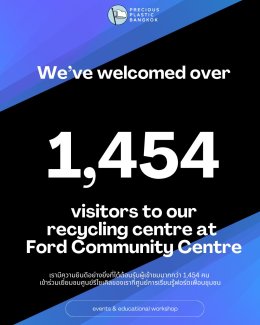 ปี 2025 เป็นอีกหนึ่งก้าวสำคัญของ Precious Plastic Bangkok!