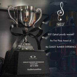 SELF Optical คว้ารางวัลชนะเลิศ งาน Oakley The Bunker 50th Anniversary Bangkok