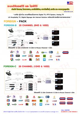 Digital TV Solution FOREIGN Pack by HSTN