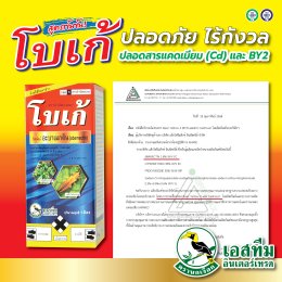มั่นใจ ปลอดภัย ไร้กังวลจากสารแคดเมียม (Cd) และ Basic Yellow 2 (Auramine O)