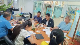6 ตุลาคม 2568 เวลา 09.00 น. คณะทำงาน ร่วมประชุมกลุ่มย่อยเรื่องการจัดกิจกรรมแข่งขันกอล์ฟการกุศล ณ ห้องประชุมสำนักงานหอการค้าจังหวัดฉะเชิงเทรา