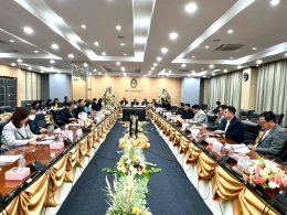 วันจันทร์ที่ 6 ตุลาคม 2568 เวลา 10.00 น. ประชุมคณะการร่วมภาคเอกชน 3 สถาบัน (กกร.) กลุ่มจังหวัดภาคตะวันออก 1 ครั้งที่ 2/2568 ณ ห้องเจ้าเสวย ชั้น 4 อาคารราชนครินทร์ มหาวิทยาลัยราชภัฏราชนครินทร์