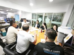 ประชุมกลุ่มย่อย เรื่องการจัดงานทอดผ้าป่าสามัคคี เพื่อส่งเสริมการเลี้ยงแพะแกะ และโครงการส่งเสริมการออกกำลังกาย กีฬา และนันทนาการเต้นแอโรบิค  ในวันศุกร์ที่ 12 มิถุนายน 2569 เวลา 13.30 น ณ ห้องประชุมสำนักงานหอการค้าจังหวัดฉะเชิงเทรา
