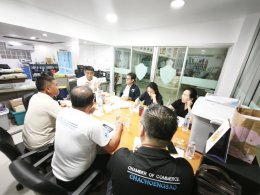 ประชุมกลุ่มย่อย เรื่องการจัดงานทอดผ้าป่าสามัคคี เพื่อส่งเสริมการเลี้ยงแพะแกะ และโครงการส่งเสริมการออกกำลังกาย กีฬา และนันทนาการเต้นแอโรบิค  ในวันศุกร์ที่ 12 มิถุนายน 2569 เวลา 13.30 น ณ ห้องประชุมสำนักงานหอการค้าจังหวัดฉะเชิงเทรา