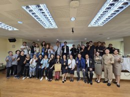 วันจันทร์ที่ 6 - วันอังคารที่ 7 กรกฎาคม 2569 เวลา 8.30 - 16.30 น. นายจอมพงษ์ ทับทิม เลขาธิการ/ รองประธานหอการค้า ร่วมการอบรมเชิงปฏิบัติการเรื่องการอนุรักษ์และพัฒนาย่านชุมชมเก่า ณ ห้องประชุมทองเจ้าพัฒน์ ชั้น 4 อาคารเรียนรวมและอำนาจการ มหาวิทยาลัยราชภัฏราชน